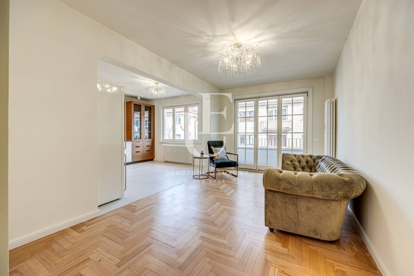 Продава 3-СТАЕН, гр. София, Докторски паметник, снимка 3 - Апартаменти - 53868482