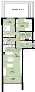 Продава  3-стаен град Варна , Бриз , 137 кв.м | 38483549 - изображение [2]