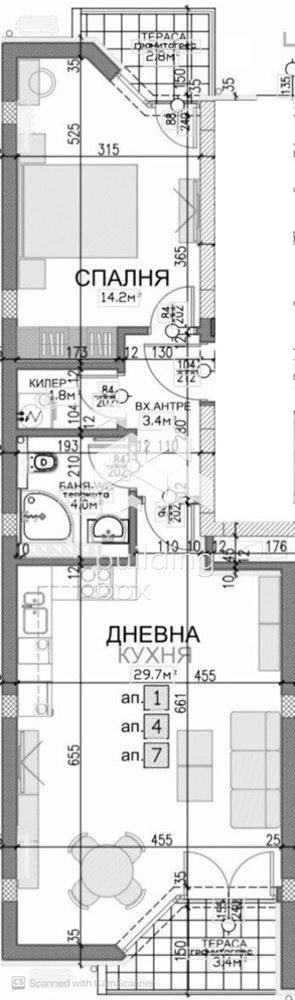 Продава 2-СТАЕН, гр. Пловдив, Кършияка, снимка 10 - Апартаменти - 54833045
