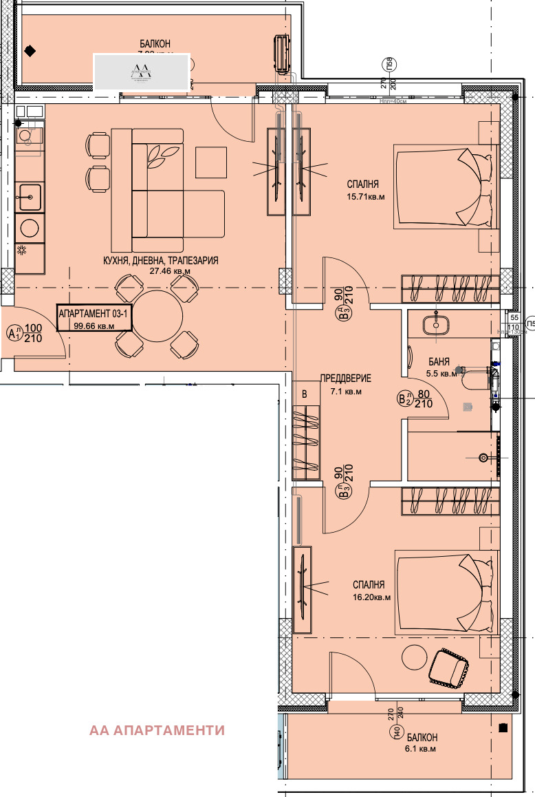Продава  3-стаен област Пазарджик , гр. Велинград , 111 кв.м | 84519175 - изображение [2]