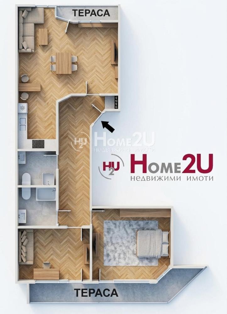Продава 3-СТАЕН, гр. Пловдив, Център, снимка 15 - Апартаменти - 54115204