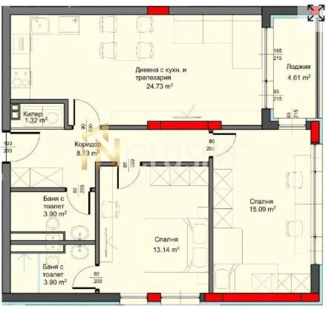 Продава 3-СТАЕН, гр. Варна, Аспарухово, снимка 3 - Апартаменти - 54928597