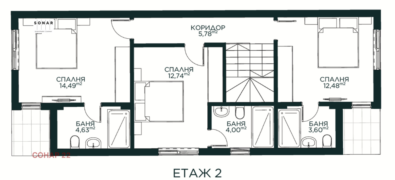 Продава КЪЩА, гр. София, в.з.Малинова долина, снимка 5 - Къщи - 54149567