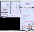 Продава 3-СТАЕН, гр. Бургас, Славейков, снимка 1