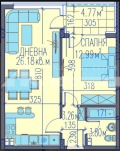 Продава 2-СТАЕН, град Пловдив, Каменица 2 • 102000 € / 199494.66 лв. • 97295178 9