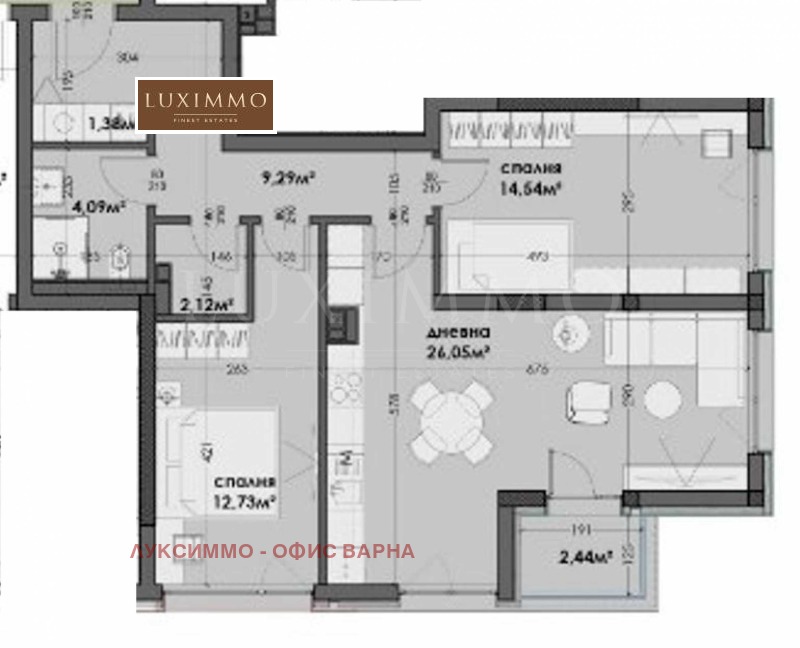 Продава 3-СТАЕН, гр. Варна, Левски 1, снимка 4 - Апартаменти - 53356594