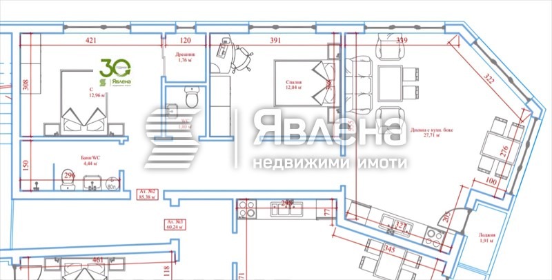 Продава 3-СТАЕН, гр. Варна, Център, снимка 4 - Апартаменти - 54285269