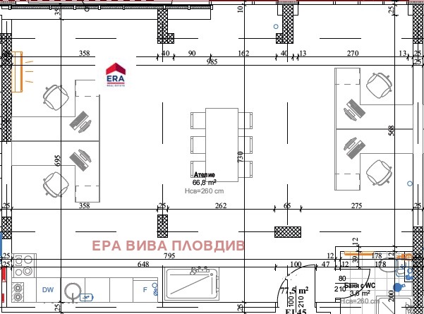 Продава  Офис град Пловдив , Център , 95 кв.м | 76548168 - изображение [2]