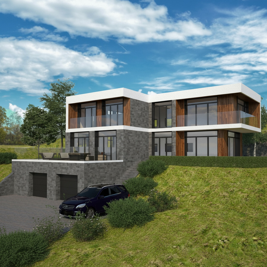 Продава КЪЩА, гр. София, с. Бистрица, снимка 2 - Къщи - 52388695