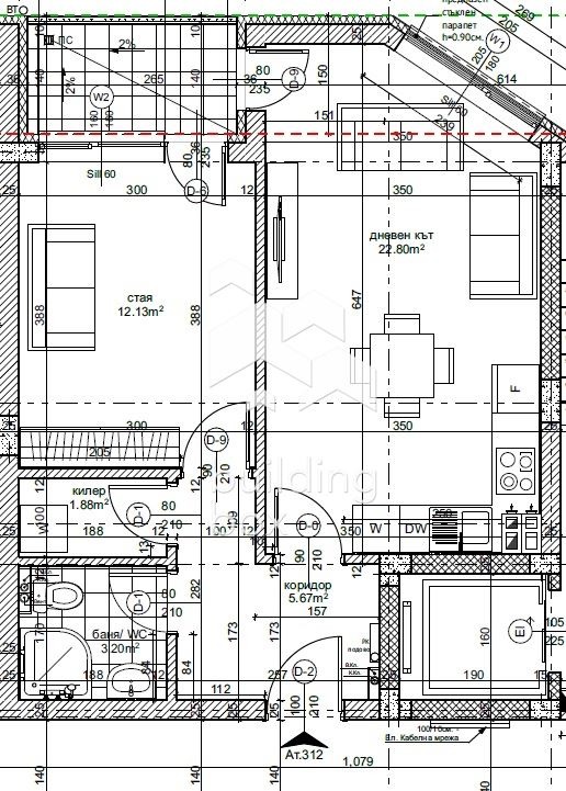 Zu verkaufen  1 Schlafzimmer Sofia , Hadschi Dimitar , 63 qm | 46724197