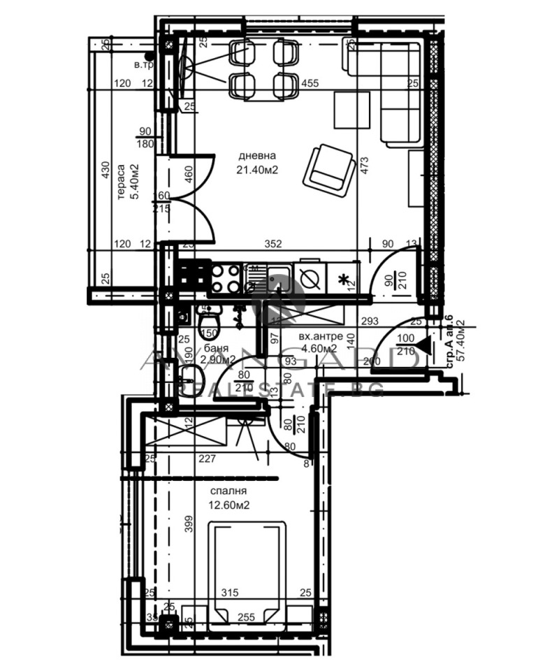 Продава 3-СТАЕН, гр. Пловдив, Христо Смирненски, снимка 6 - Aпартаменти - 49371756