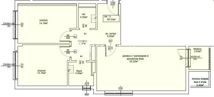 Продава 3-СТАЕН, гр. София, Овча купел 2