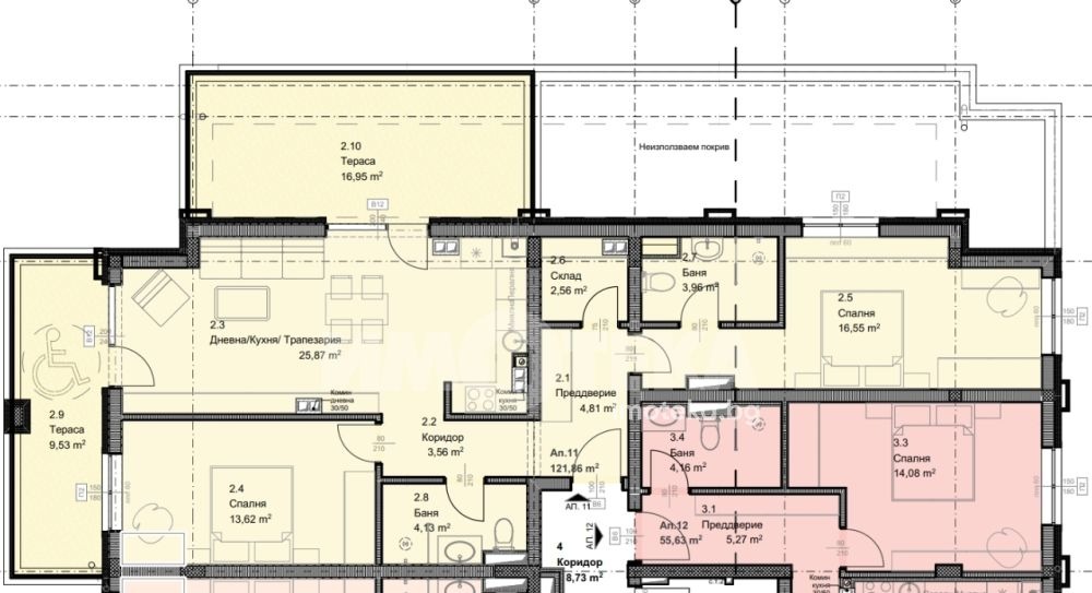 Продава 3-СТАЕН, гр. София, Овча купел