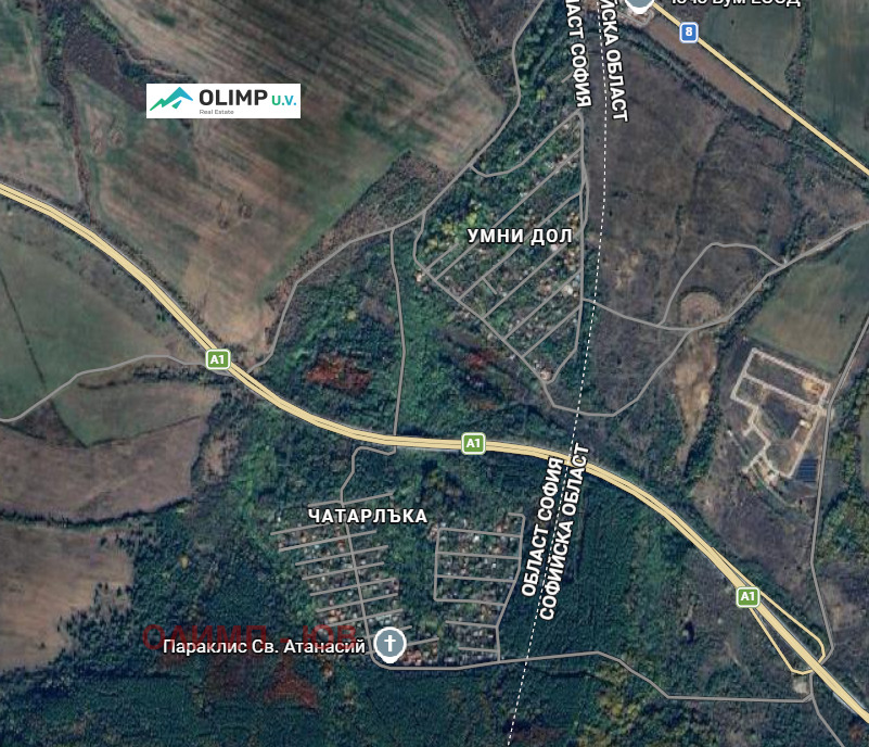 Продава ПАРЦЕЛ, гр. София, с. Лозен, снимка 2 - Парцели - 54288564