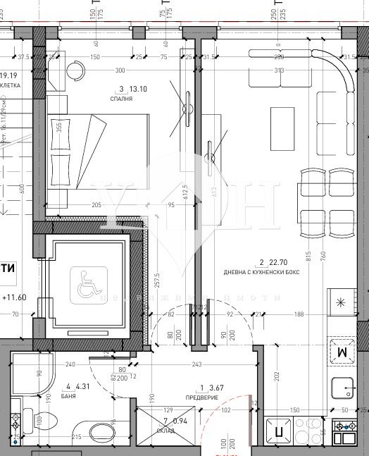 À vendre  1 chambre Sofia , Darvenitsa , 63 m² | 79329426 - image [8]