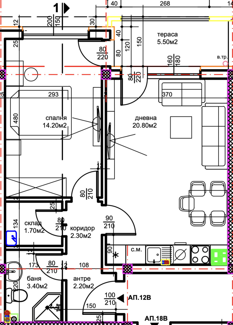 Продава 2-СТАЕН, гр. Пловдив, Беломорски, снимка 2 - Апартаменти - 53042984