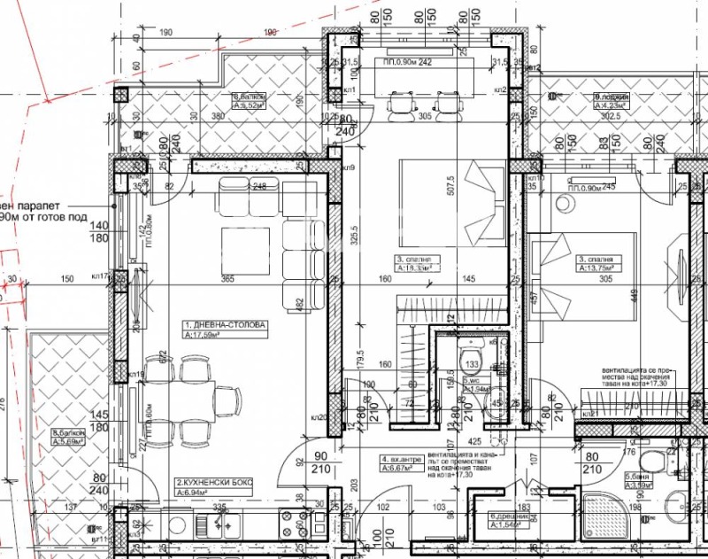 In vendita  2 camere da letto Sofia , Drugba 2 , 123 mq | 58389873