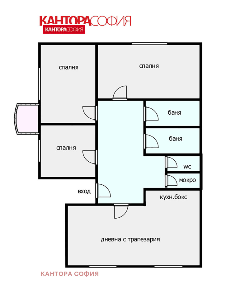 Продава 4-СТАЕН, гр. София, Лозенец, снимка 10 - Aпартаменти - 47406775