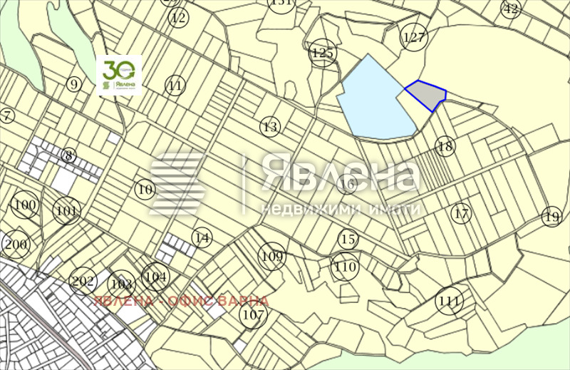 Til salgs  Plott region Varna , Priseltsi , 6664 kvm | 67323741 - bilde [2]