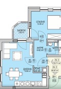 Продава 2-СТАЕН, град София, Кръстова вада • 164700 € / 322125.20 лв. • 45157496 3