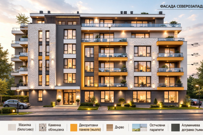 Продава 2-СТАЕН, гр. Благоевград, Освобождение, снимка 3 - Апартаменти - 53091052