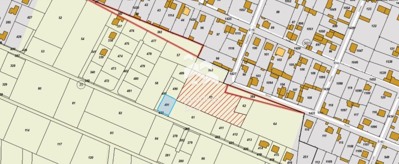 Til salg  Grund region Plovdiv , Yagodovo , 645 kvm | 68340857