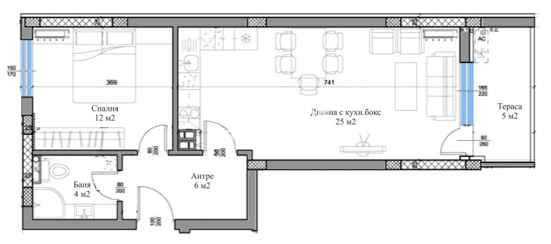 À venda  1 quarto Plovdiv , Vastanitcheski , 74 m² | 19051520 - imagem [3]