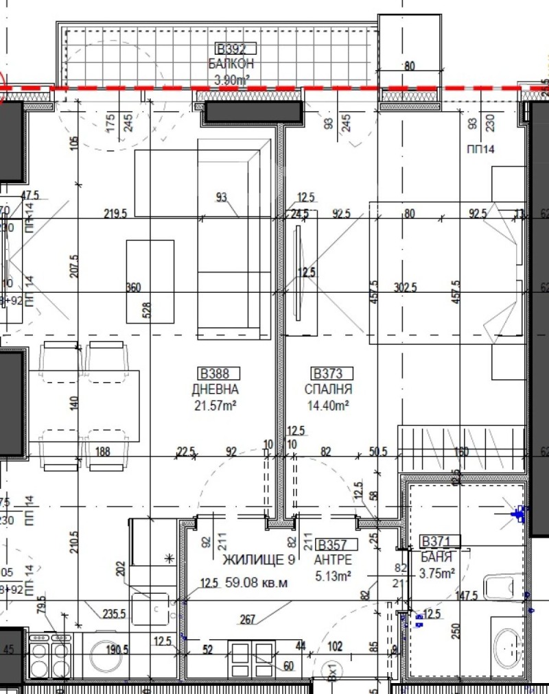 Zu verkaufen  1 Schlafzimmer Sofia , Zentar , 77 qm | 27758188 - Bild [4]