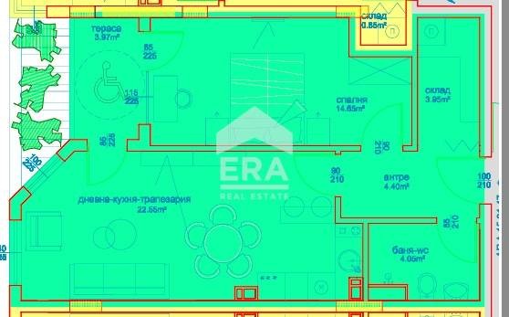 Продава 2-СТАЕН, гр. Бургас, Славейков, снимка 5 - Апартаменти - 54466517