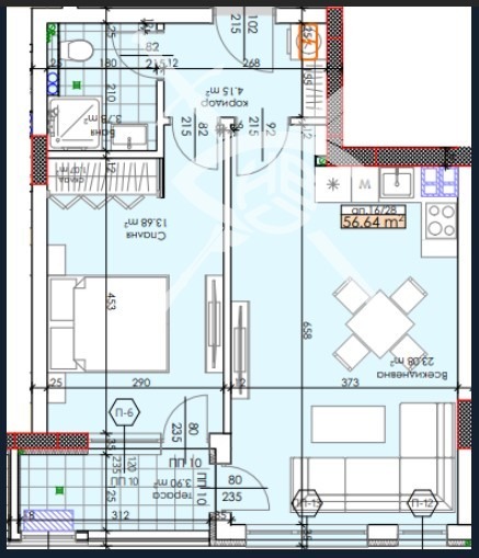 Продава  2-стаен град Пловдив , Тракия , 67 кв.м | 36570921