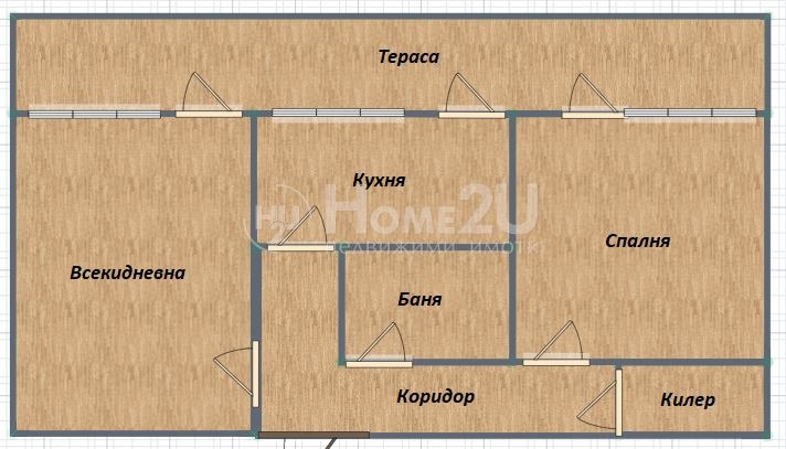 Продава 2-СТАЕН, гр. Варна, Владислав Варненчик 2, снимка 9 - Апартаменти - 53273167