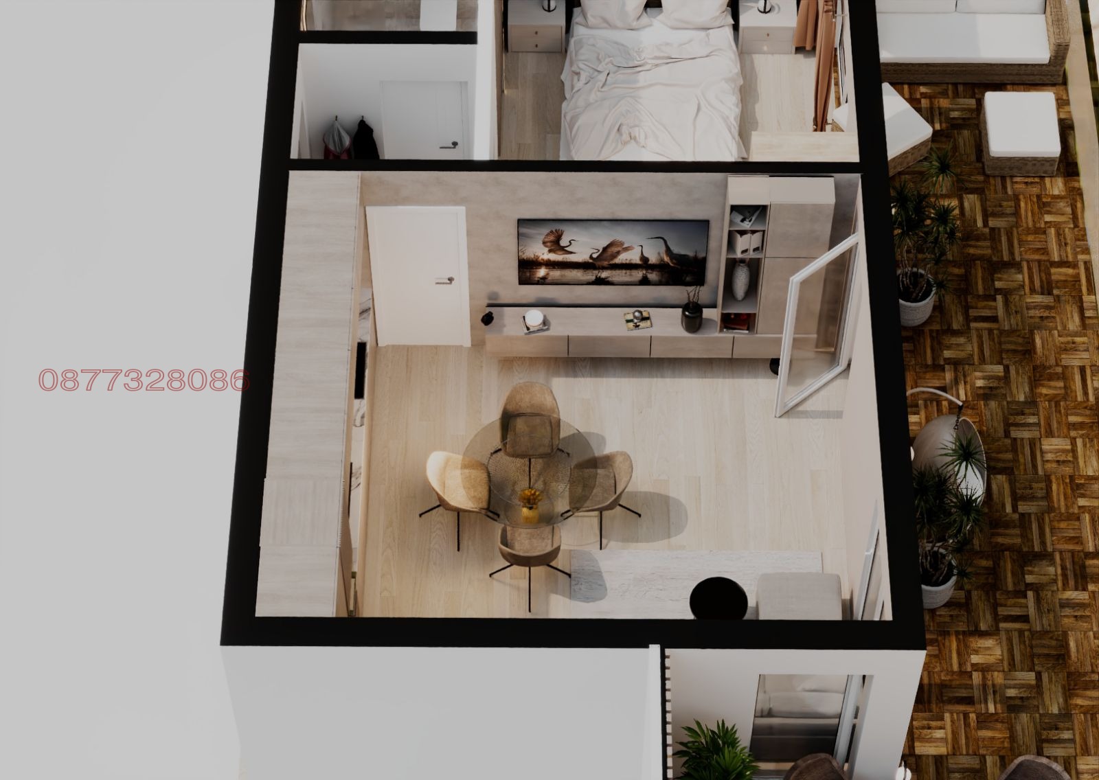Продава 2-СТАЕН, гр. Варна, Изгрев, снимка 5 - Апартаменти - 56365161