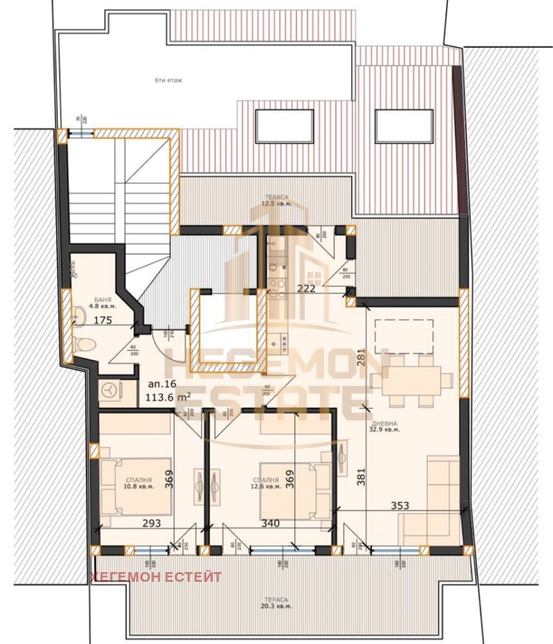 Продава 3-СТАЕН в град Варна, Левски 1 - 145 кв.м / 253 750 € » 496 291.86 лв., ХЕГЕМОН ЕСТЕЙТ