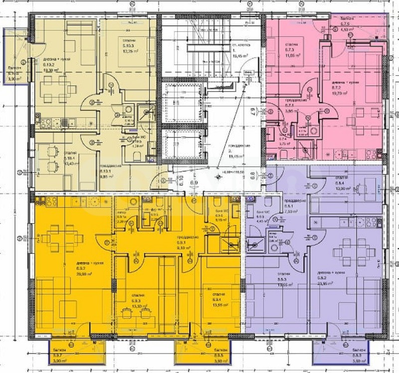 En venta  2 dormitorios Varna , Kaysieva gradina , 84 metros cuadrados | 44518631 - imagen [3]