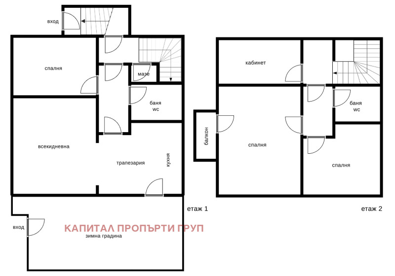 Продава КЪЩА, гр. София, Карпузица, снимка 16 - Къщи - 49392089