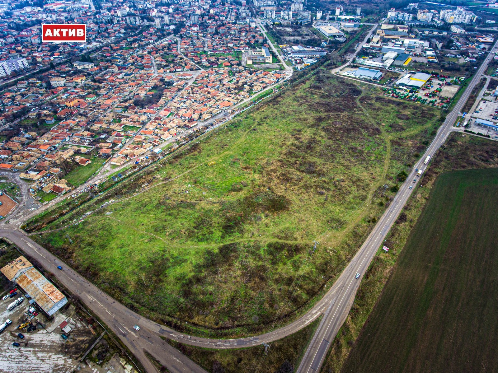 Продава ПАРЦЕЛ, гр. Търговище, Промишлена зона, снимка 2 - Парцели - 46032441