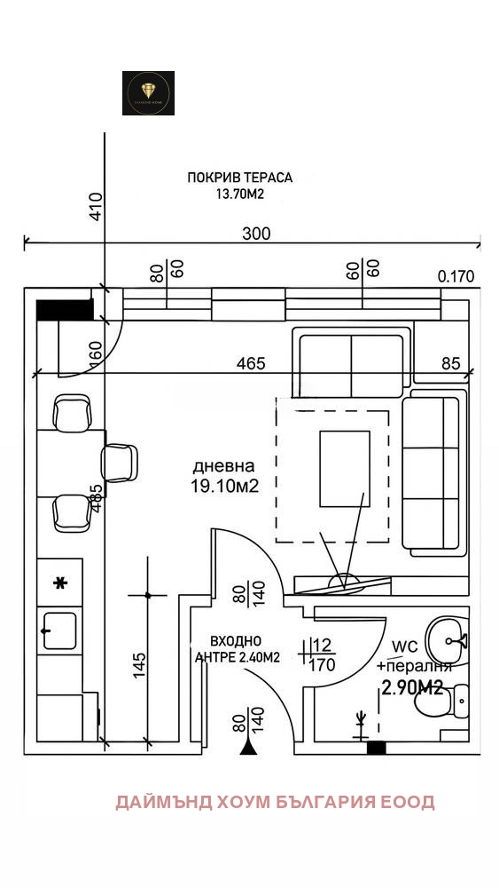 Продава 1-СТАЕН, гр. Пловдив, Южен, снимка 2 - Апартаменти - 53825951
