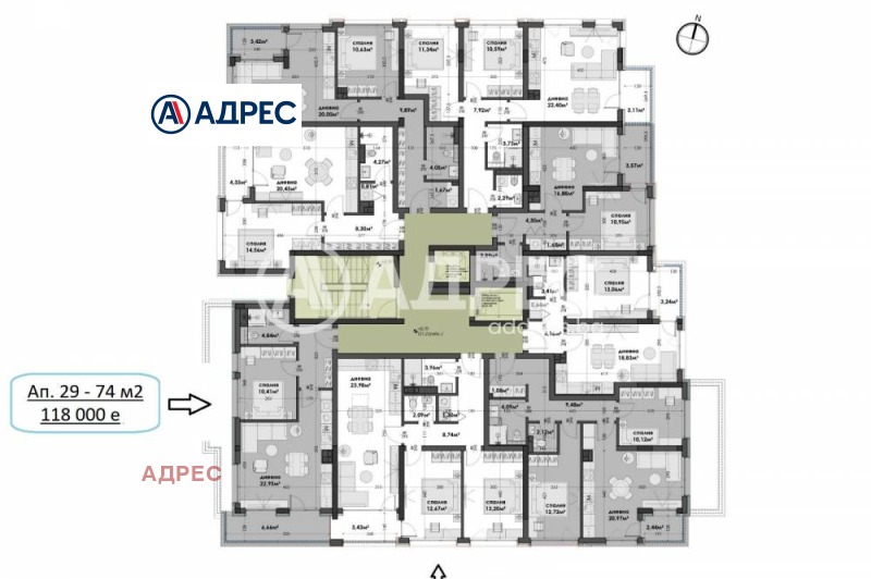 Продава 3-СТАЕН, гр. Варна, Изгрев, снимка 2 - Апартаменти - 52917718