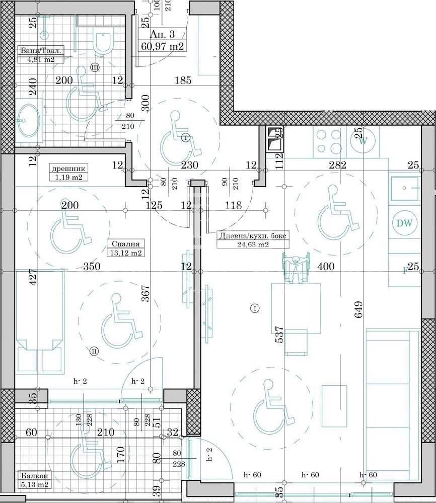 Продава 2-СТАЕН, гр. Варна, Кайсиева градина, снимка 2 - Апартаменти - 55572106