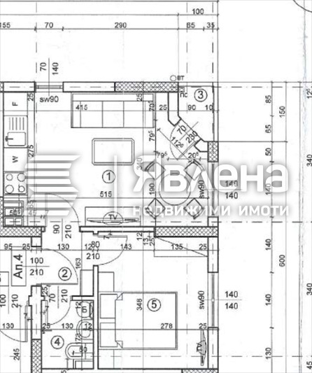 In vendita  1 camera da letto Varna , Vazragdane 2 , 65 mq | 88168145 - Immagine [2]