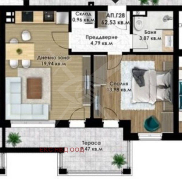Продава 2-СТАЕН, град Пловдив, Кючук Париж • 90000 € • 81862534 — Holmes.bg