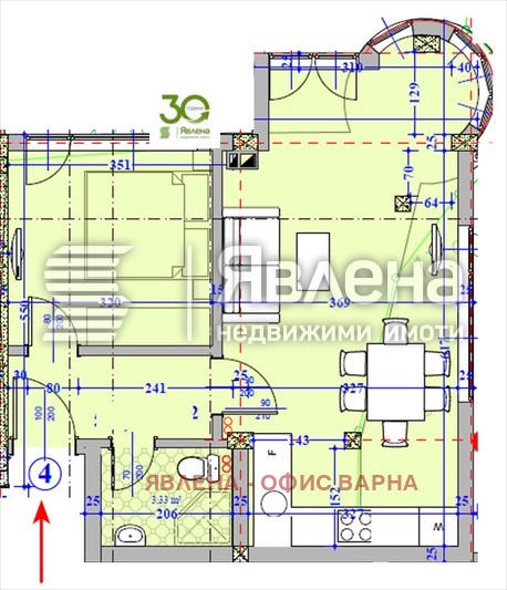 Продава 2-СТАЕН, с. Кранево, област Добрич, снимка 8 - Апартаменти - 55850929
