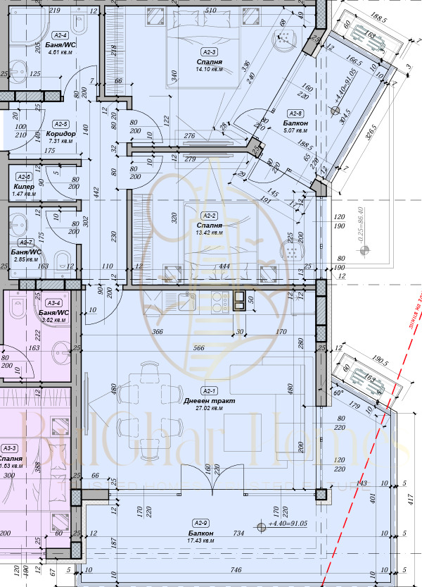 Продава 3-СТАЕН, гр. Варна, м-т Ален мак, снимка 2 - Апартаменти - 52404213