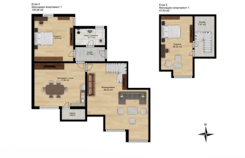 Продава  Мезонет, град Велико Търново, Център •  180 000 € • ID 53129118 — holmes.bg - [1] 