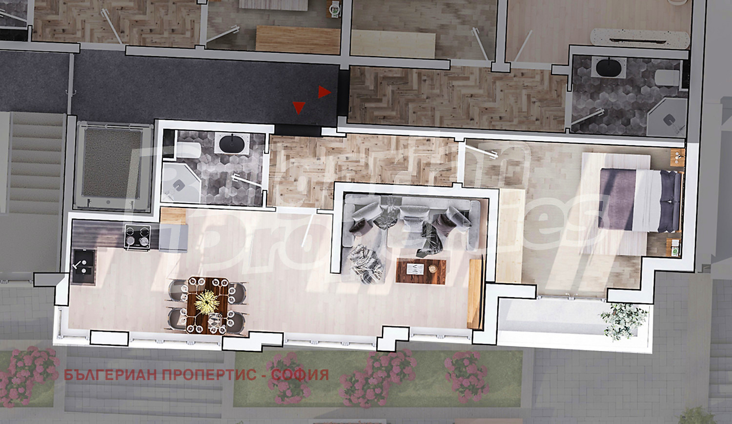 Продава 2-СТАЕН, гр. София, Стрелбище, снимка 16 - Апартаменти - 53734422