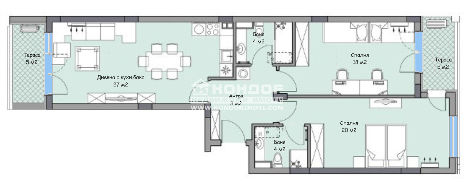 Продава 3-СТАЕН, гр. Пловдив, Кършияка, снимка 2 - Апартаменти - 49954503