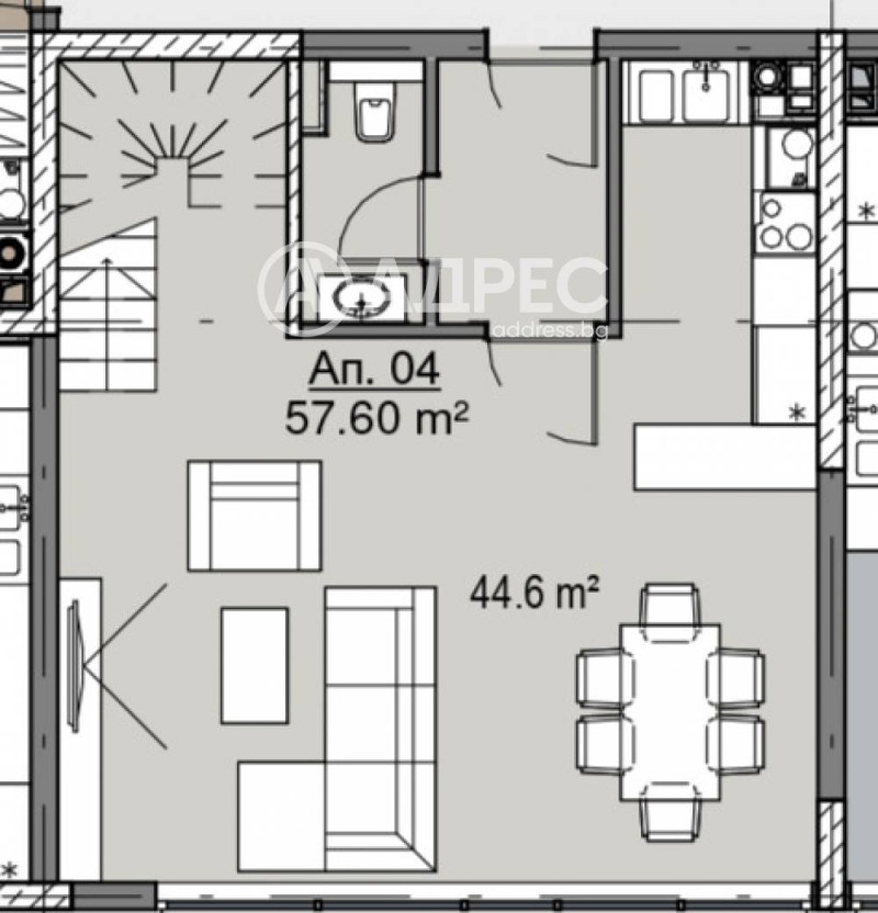 Продава 3-СТАЕН, гр. София, Кръстова вада, снимка 3 - Апартаменти - 53520089