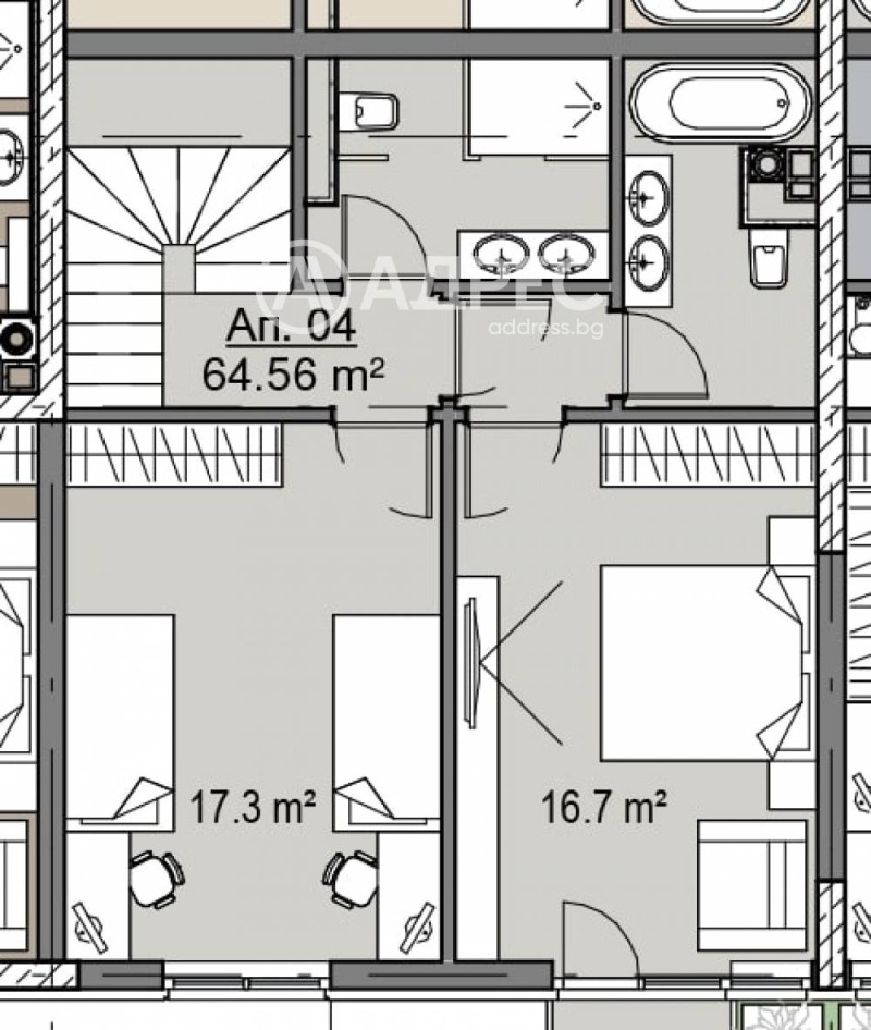 Продава 3-СТАЕН, гр. София, Кръстова вада, снимка 2 - Апартаменти - 53520089