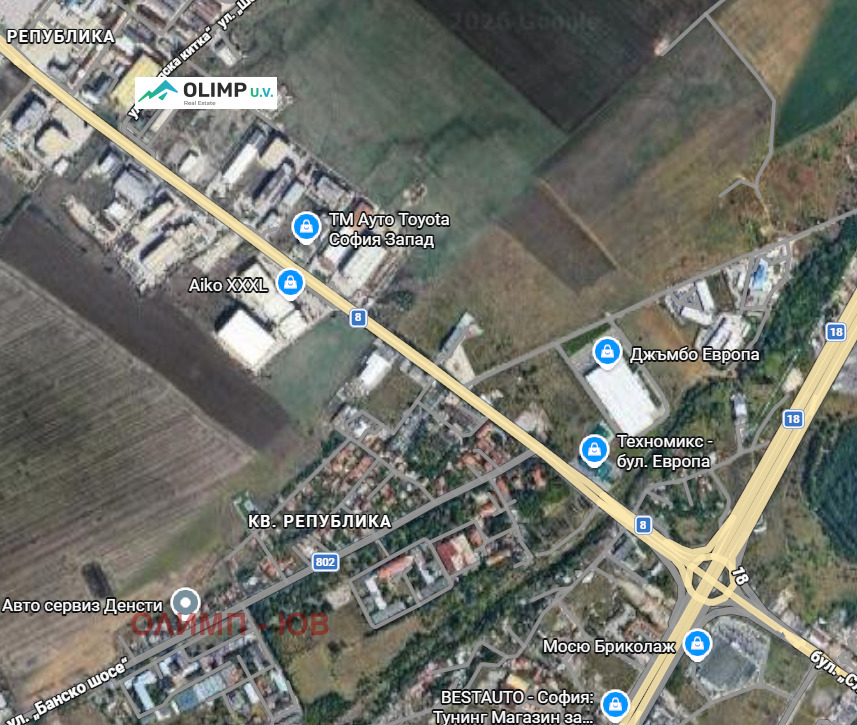 Продава ПАРЦЕЛ, гр. София, Република