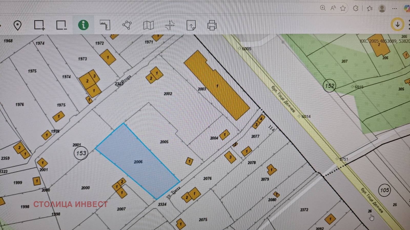 Продава ПАРЦЕЛ, гр. Русе, в.з. Левента, снимка 3 - Парцели - 56463099
